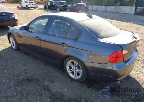 2008 BMW 328I из США, поврежденный, VIN WBAVA37538NL51096